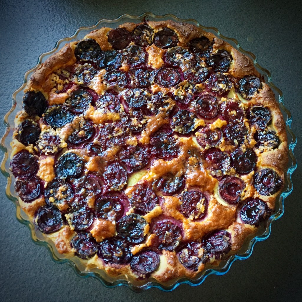Cherry Clafoutis Tart
