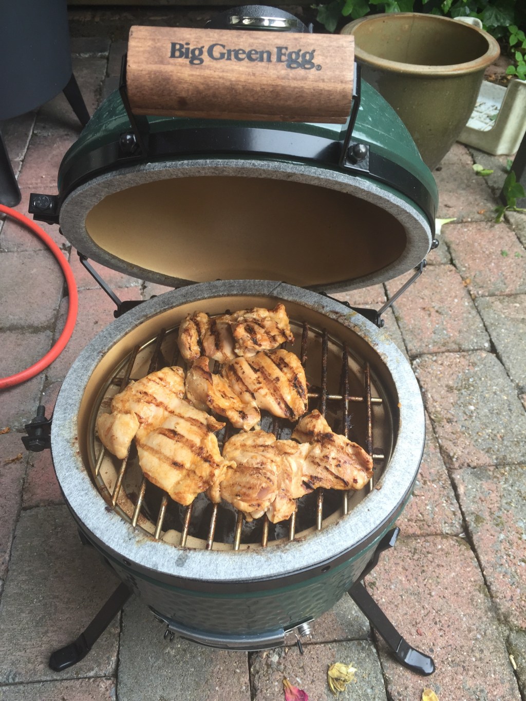 Chicken Peri Peri / Boerewors from the Big Green Egg