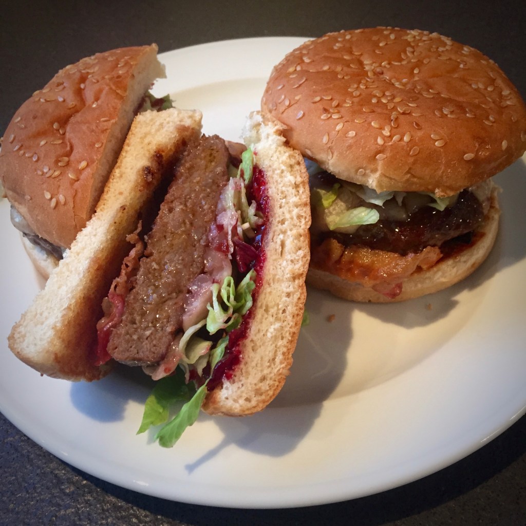 Burger Week: #5: Cherry Jam and Manchego Burger