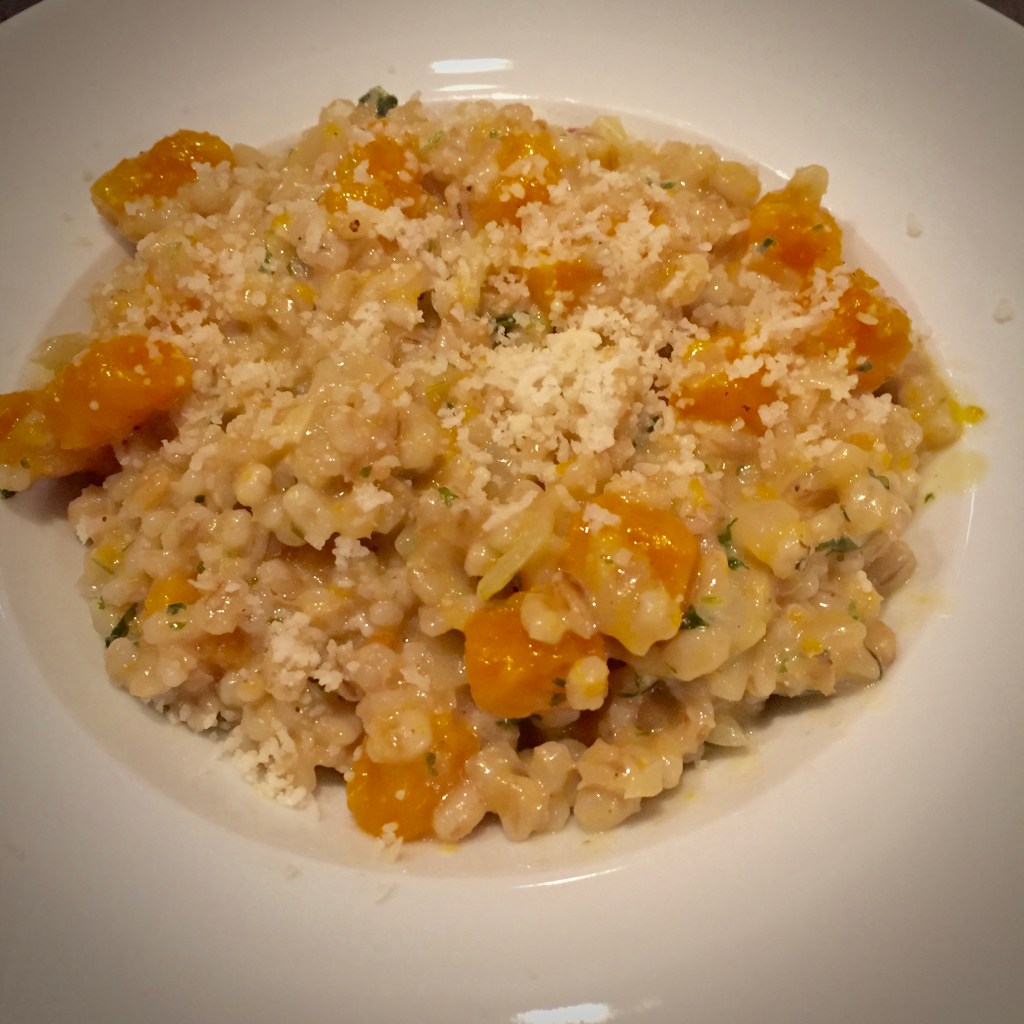 Pearl Barley “Risotto” with Roasted Butternut Squash