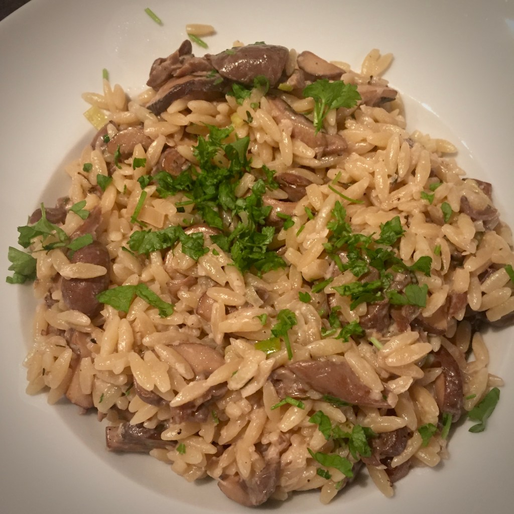 Mushroom “Risoniotto” (revisited)