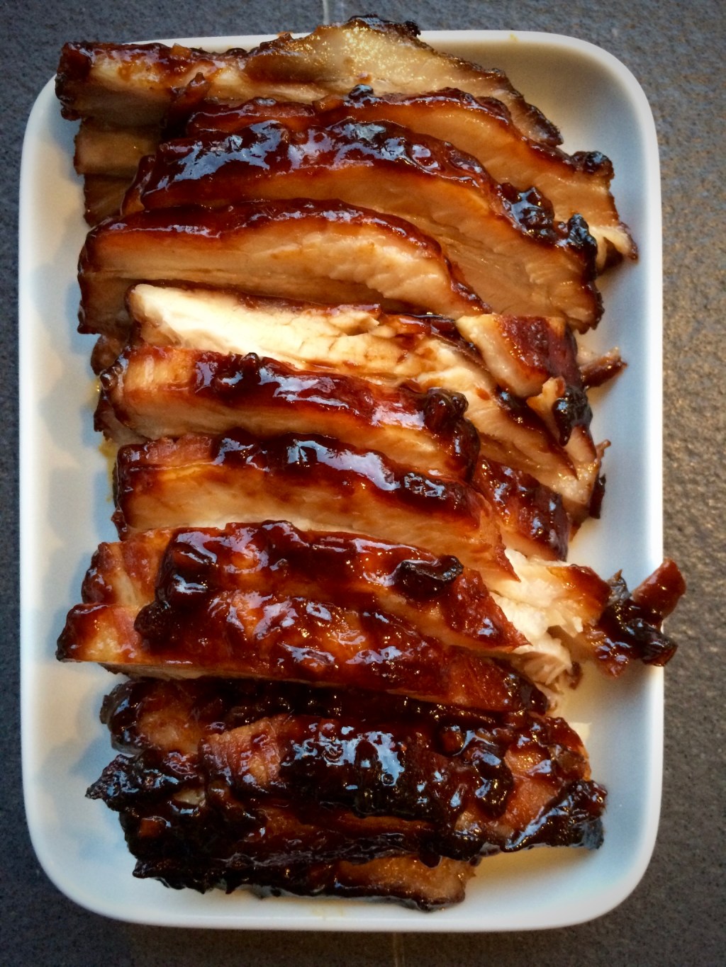 Char Siu with Pickled Carrot and Mooli