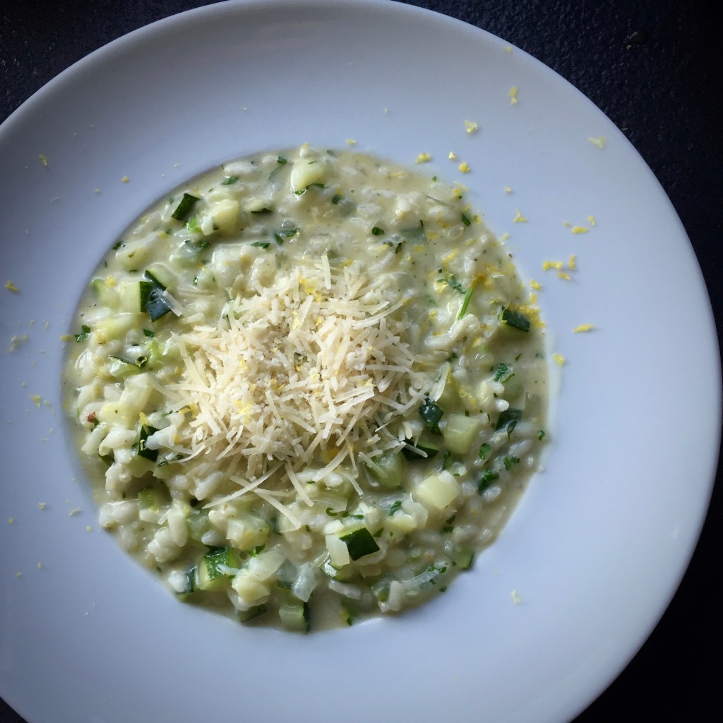 Creamy Courgette and Lemon Risotto