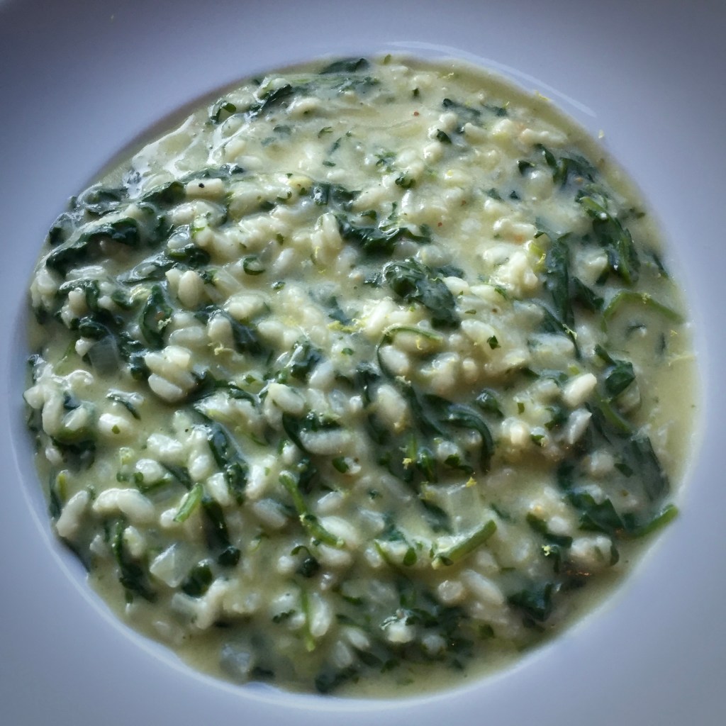 Spanakoriso by George Calombaris + Spanakoriso Arancini