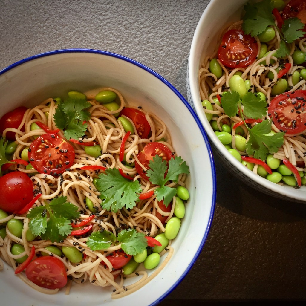 Edamame and Soba Noodle Salad