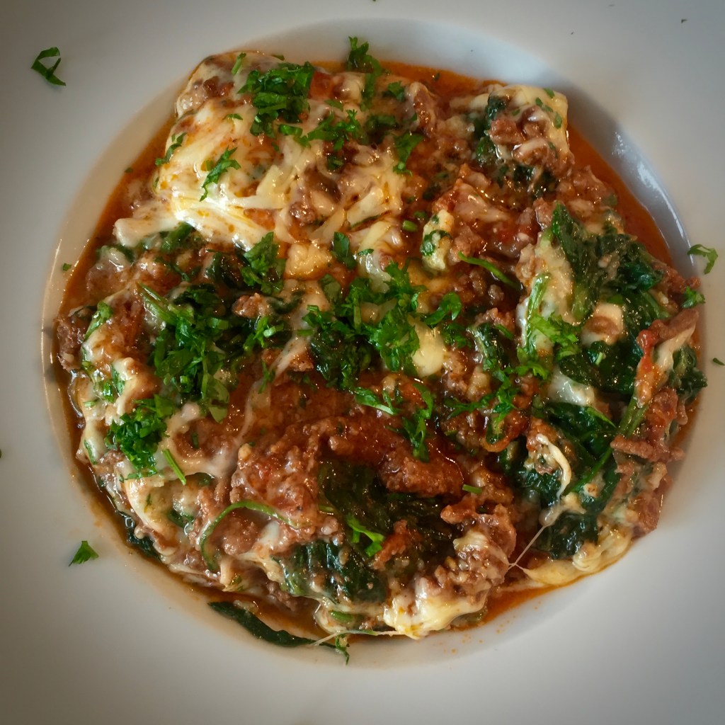 Mozzarella Beef Florentine by Mary Berry
