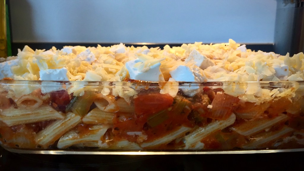 Grilled Pasta with Feta by Yotam Ottolenghi