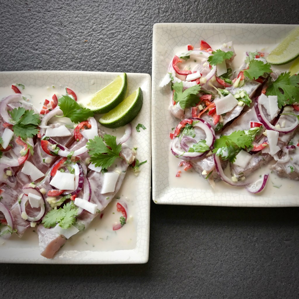 Tuna and Coconut Ceviche