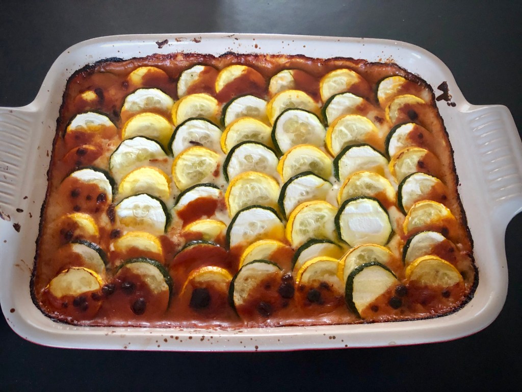Baked Ratatouille with Goat’s Cheese