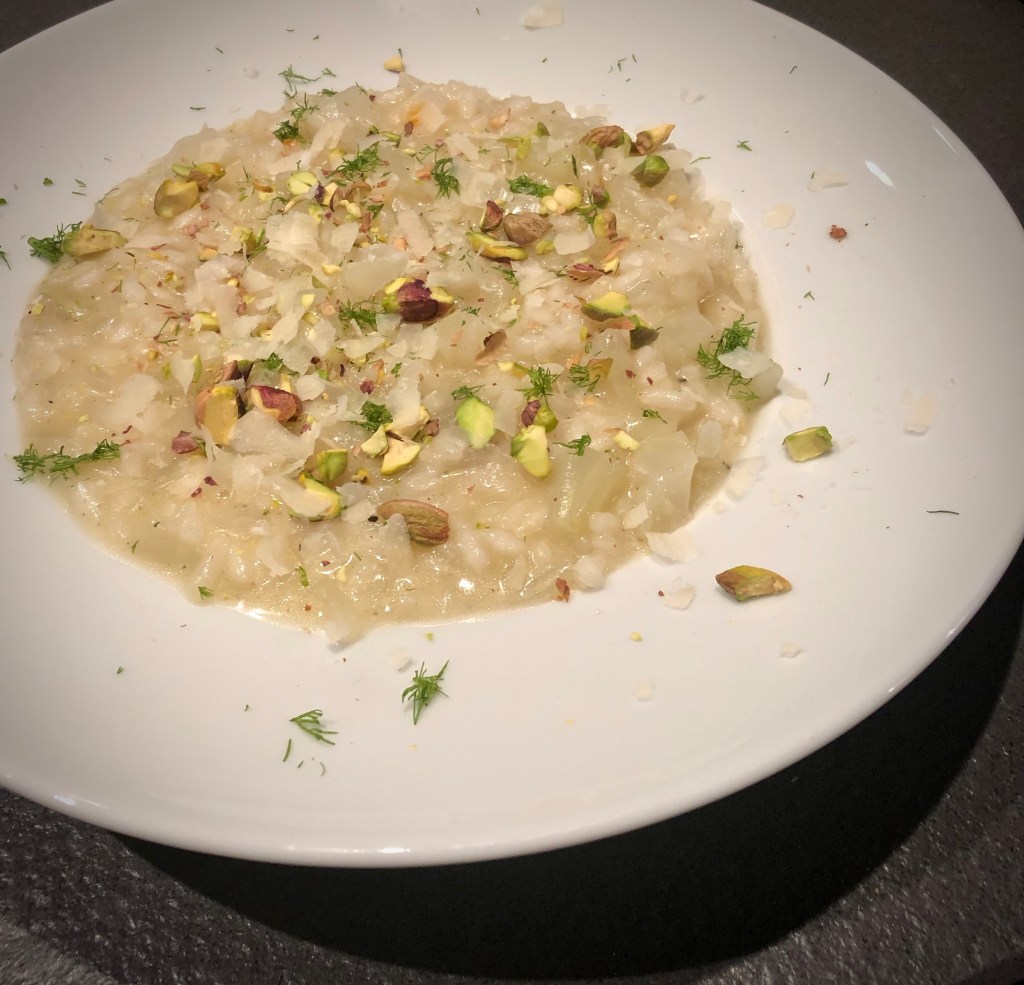 Fennel, Lemon and Pistachio​ Risotto