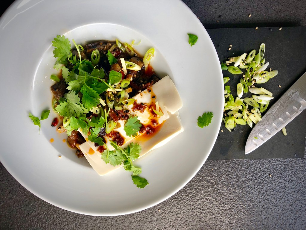 ‘Caponata’ with Silken Tofu by Yotam Ottolenghi
